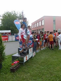 Siódemka elblążan mistrzami Czech (wrotkarstwo szybkie)