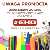 Specjalna akcja: kupujesz w EKO - wspierasz Olimpię, a bilet na A2 masz za 5 zł!
