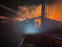 Spłonął zakład stolarski