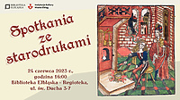 Spotkania ze starodrukami w trakcie Dni Elbląga