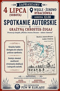 Spotkanie z autorką książki o jeziorze Druzno