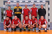 Srebrne medale strażaków (futsal)