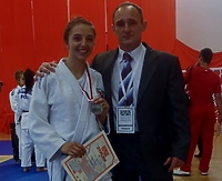 Srebro dla zawodniczki UKS Tomita (judo)