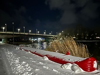 Stan alarmowy na rzece Elbląg (aktualizacja)