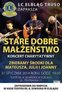 Stare Dobre Małżeństwo zagra w Elblągu