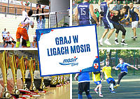 Startują ligi MOSiR - futbol i siatkówka