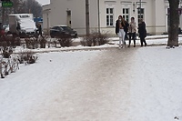 "Rowerem ciężko przejechać, a osoba na wózku nie ma szans"