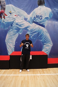 Studziński w Sarajewie (karate)