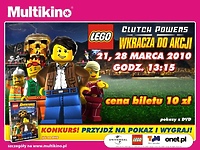 Świat klocków lego w Multikinie