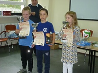 Szymon na najwyższym stopniu podium