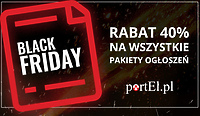 Tanie ogłaszanie! Black Friday na portEl.pl