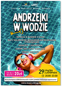 Taniec synchroniczny na „Andrzejki w wodzie”