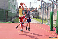 Trio-Basket na Orliku