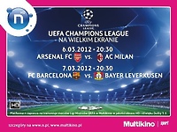 UEFA Champions League w Multikinie