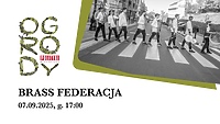 Uliczna parada z Brass Federacją podczas Ogrodów Polityki