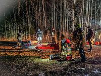 Uratowali migrantów na bagnach