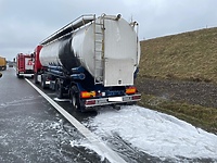 Utrudnienia na S7 po pożarze cysterny