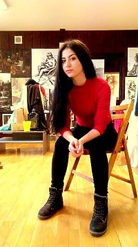 "W drodze do akademii" - wystawa Natalii Borkowskiej