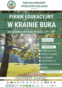 „W Krainie Buka” - piknik edukacyjny w Bażantarni!