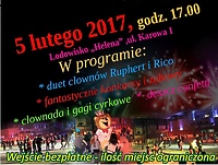 W niedzielę Karnawał na lodzie