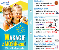 Wakacje z MOSiR-em