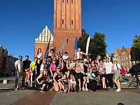 Wakacyjna zumba na Placu Katedralnym