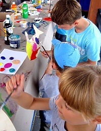 Wakacyjne zabawy ze sztuką