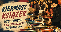 Wakacyjny kiermasz książek w bibliotece