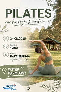 Wakacyjny Pilates pod chmurką