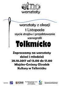 Warsztaty plastyczne w Tolkmicku