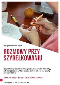 Warsztaty szydełkowania w CSE Światowid