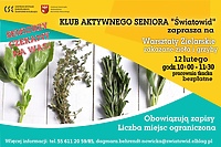 Warsztaty "Zakazane grzyby i zioła"