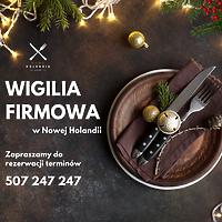 Wigilia firmowa i świąteczny catering w Nowej Holandii