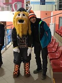 Wikingowie z maskotką