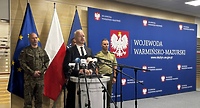 Wojewoda i służby uspokajają i apelują w sprawie dronów