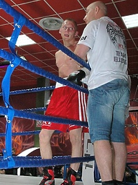 Wygrana walka Cybulskiego (boks)