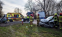 Wypadek na drodze nr 22