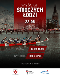 Wyścigi Smoczych Łodzi ponownie na rzece Elbląg
