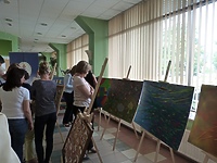 Wystawa „Barwa i kształt dotyku” w ZUS-ie