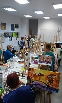 Wystawa malarska pt „ Spełniaj swoje marzenia”