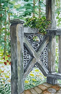 „Z dala od zgiełku” - akwarele Lucyny Niepokorowicz