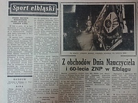 Z obchodów Dnia Nauczyciela i 60-lecia ZNP w Elblągu