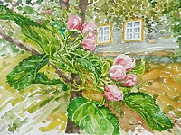 „Z tęsknoty za wsią” - wernisaż wystawy Lucyny Niepokorowicz