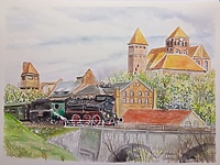 Z zamiłowania do pociągów