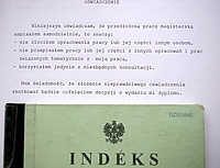 Za plagiat student może stracić tytuł magistra