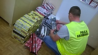 Zabezpieczyli papierosy bez akcyzy