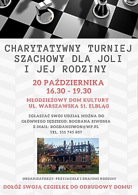 Zagrają w szachy dla rodziny Urbankiewiczów