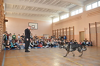 Zajęcia z przewodnikiem psów służbowych