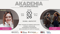 Zapraszamy na kolejne spotkanie w ramach cyklu Akademia Kina Wewnętrznego!