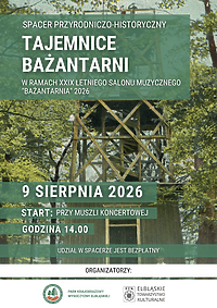 Zapraszamy na spacer "Tajemnice Bażantarni"